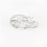 Anello Donna in Oro bianco Diamante ANPZ1253.050